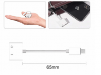 Spliter pro iPhone Lighting na Lighting a 3,5mm Jack